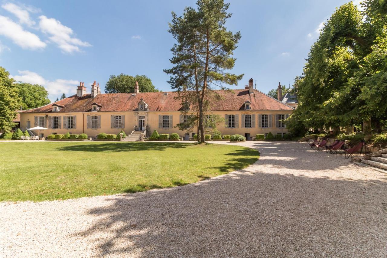 Chateau De Mauvilly Bed and Breakfast Exteriör bild